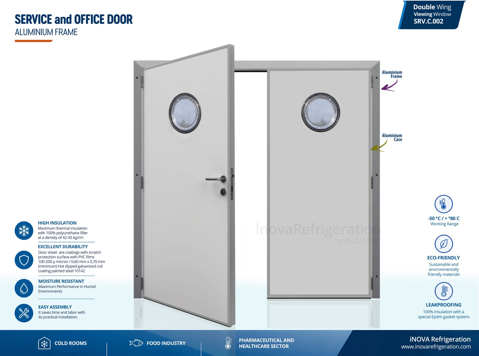 Home service office factory door