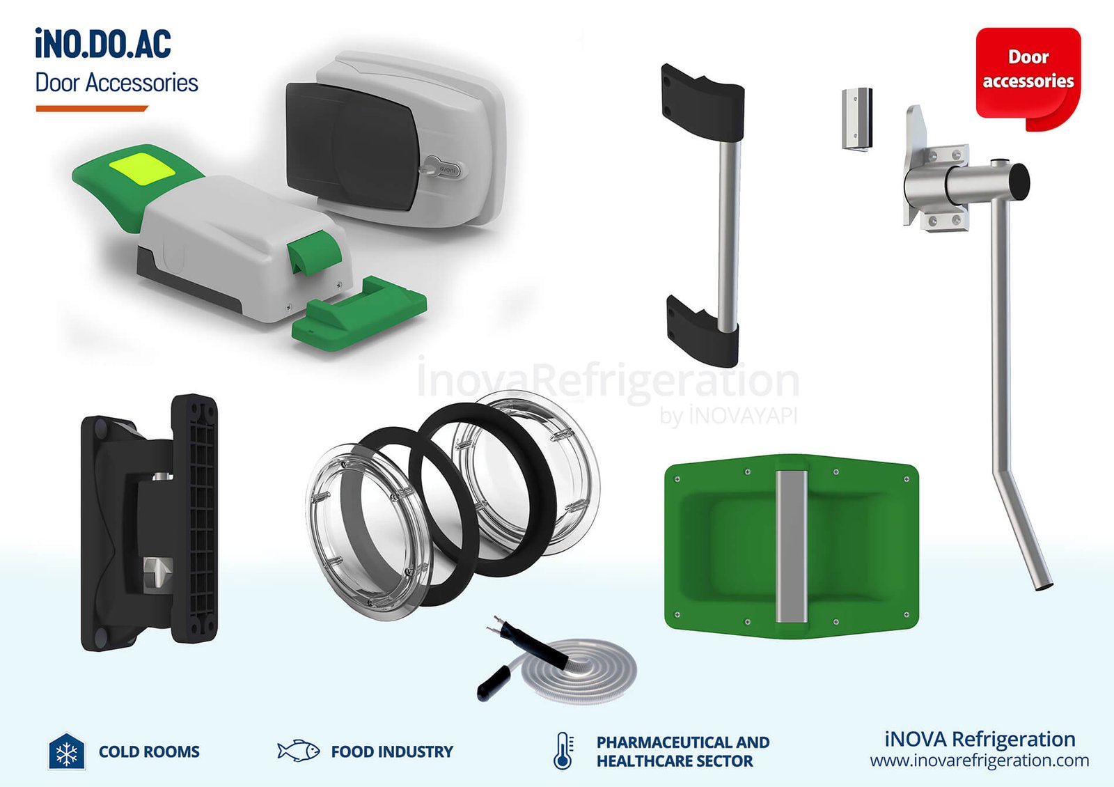 Home cold room door accessories