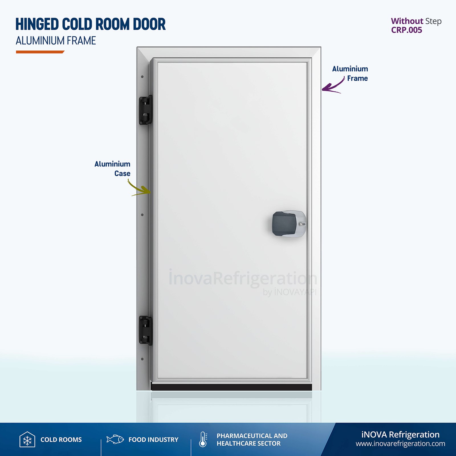Cold Room Door cold room hinged door 5