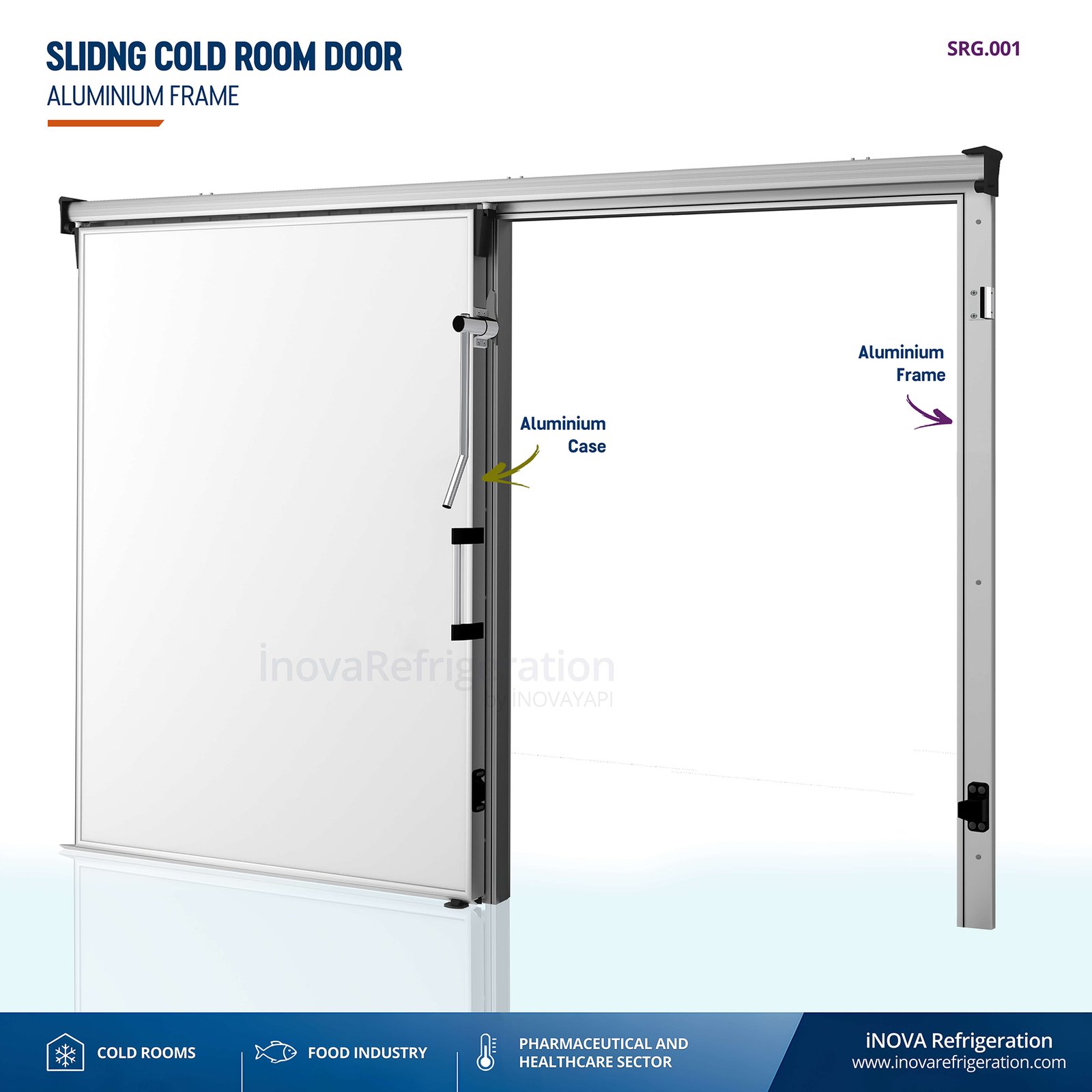 Cold Room Door cold room sliding door