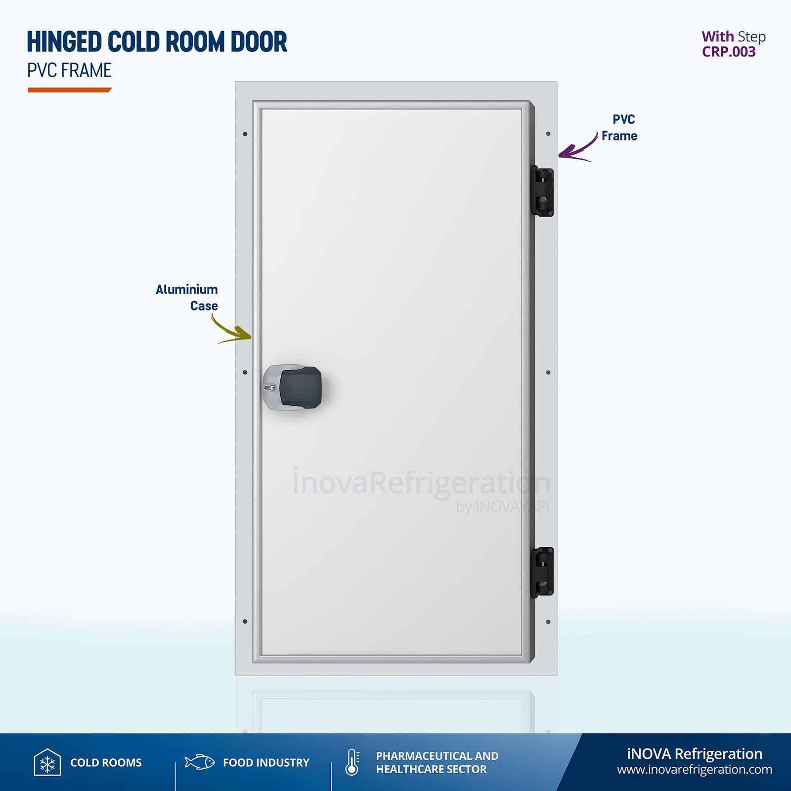 Cold Room Door cold storage hinged door