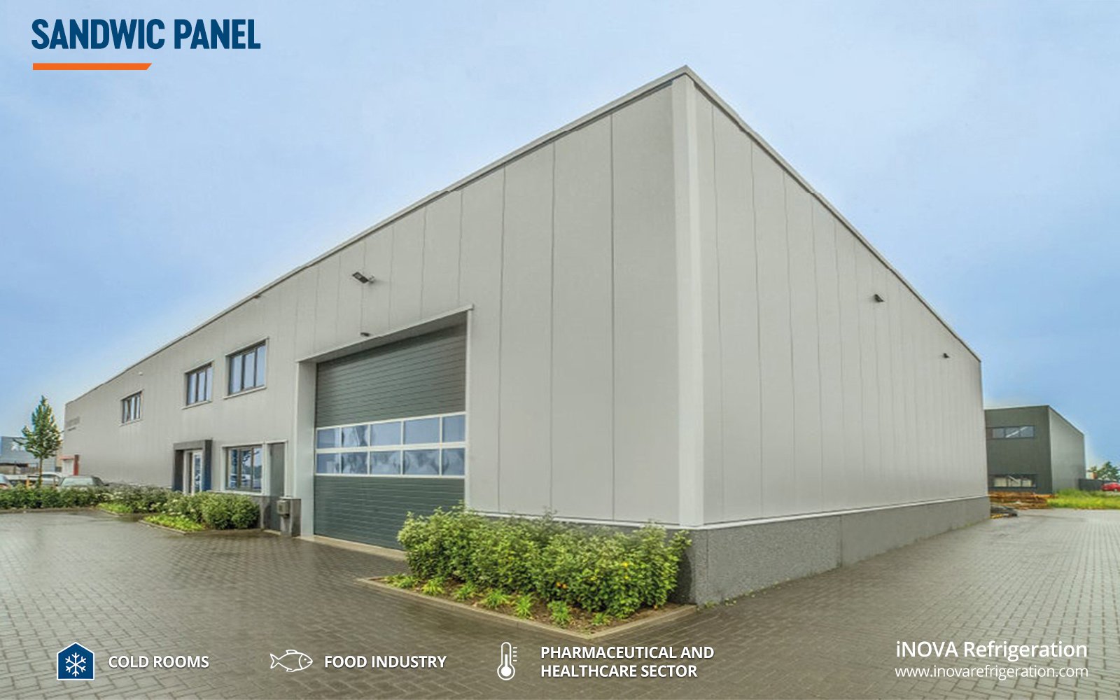 Sandwich panel price per sqm, cost per m2