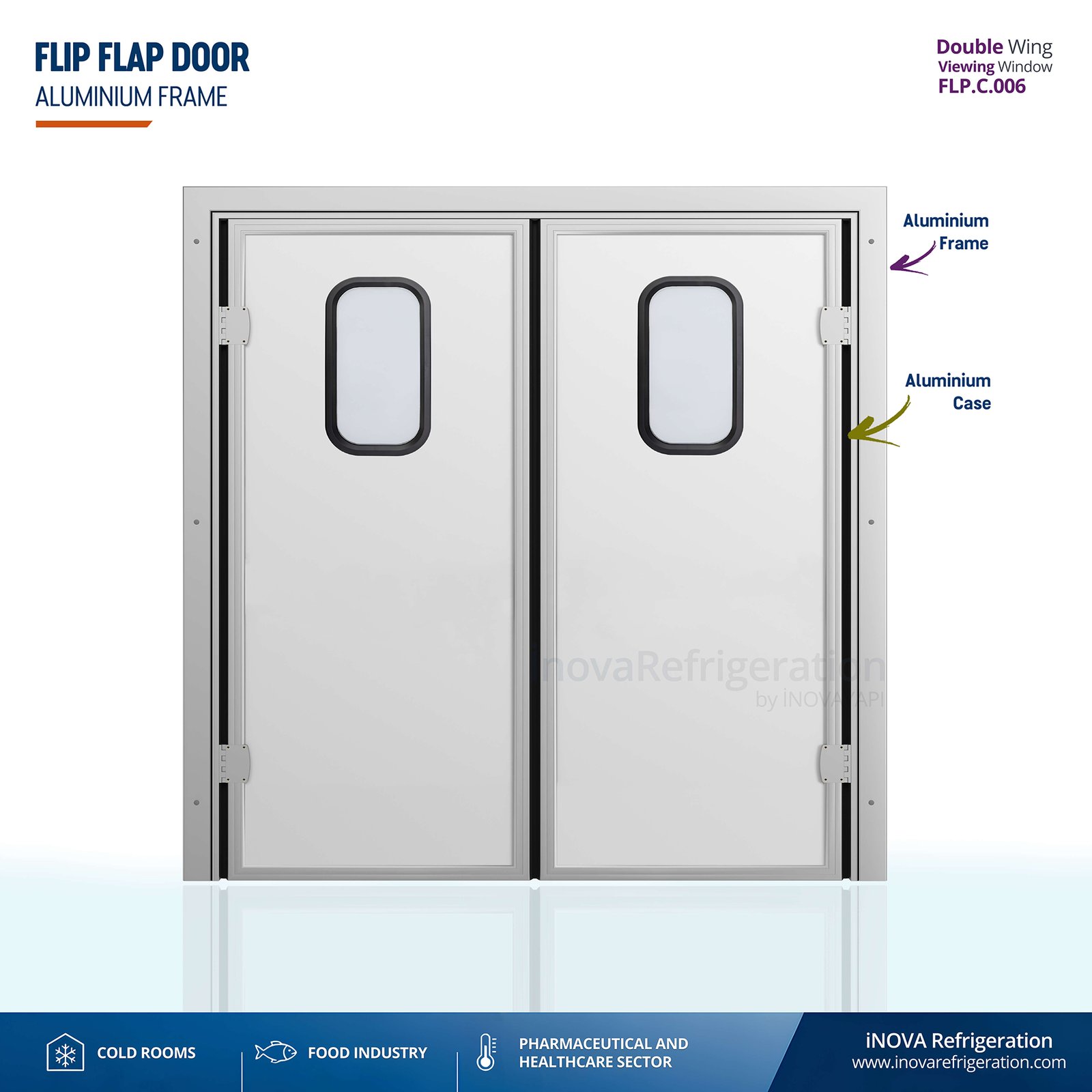 Cold Room Door swing door