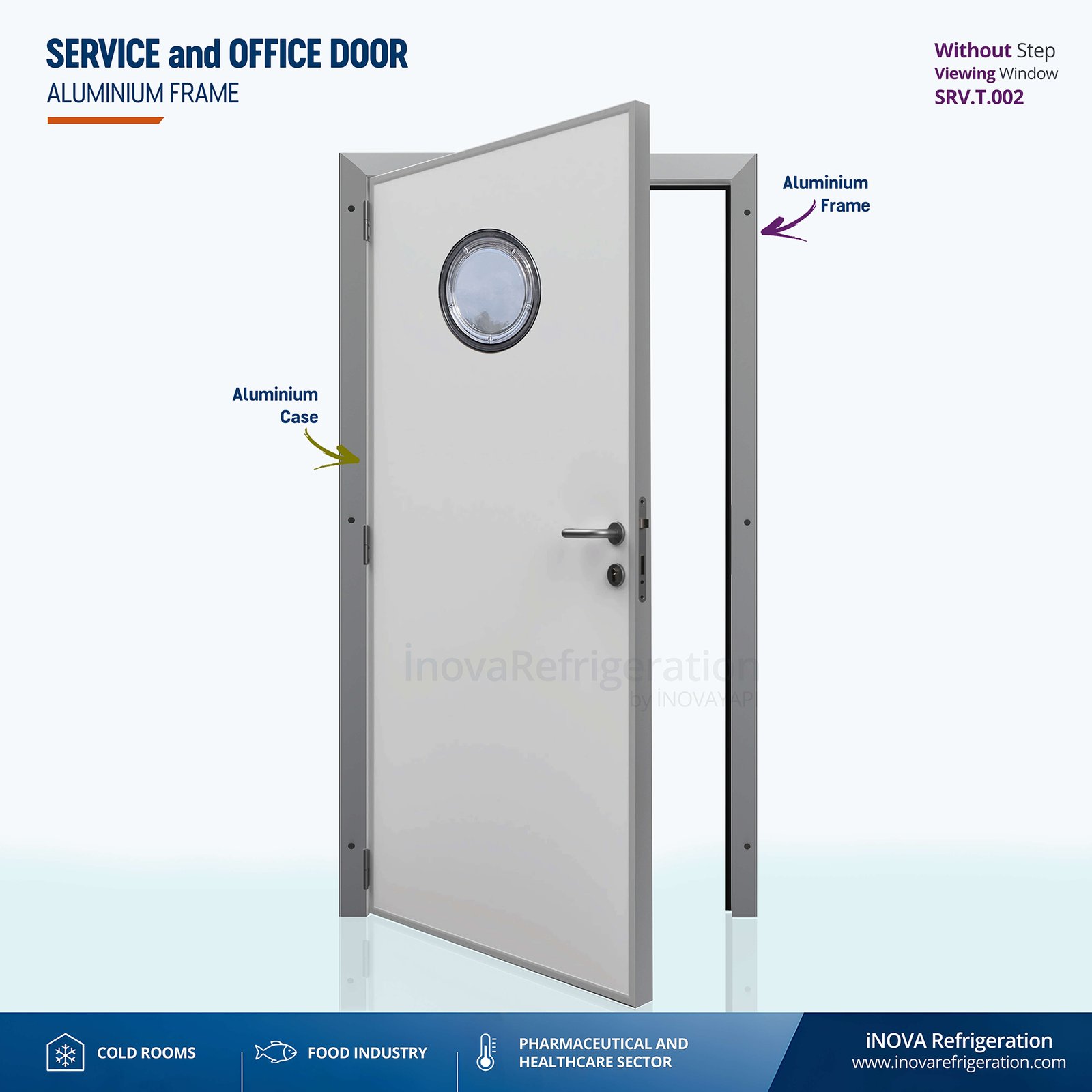 Cold Room Door wc bathroom door