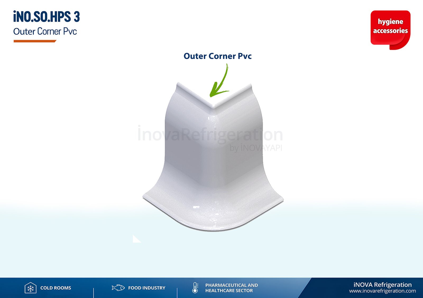 Cold Room Fittings outer corner